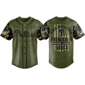 2026 Phillies Armed Forces Day Jersey