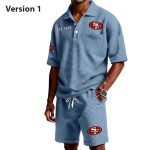 49ers EST 1944 Waffle Shirt Set