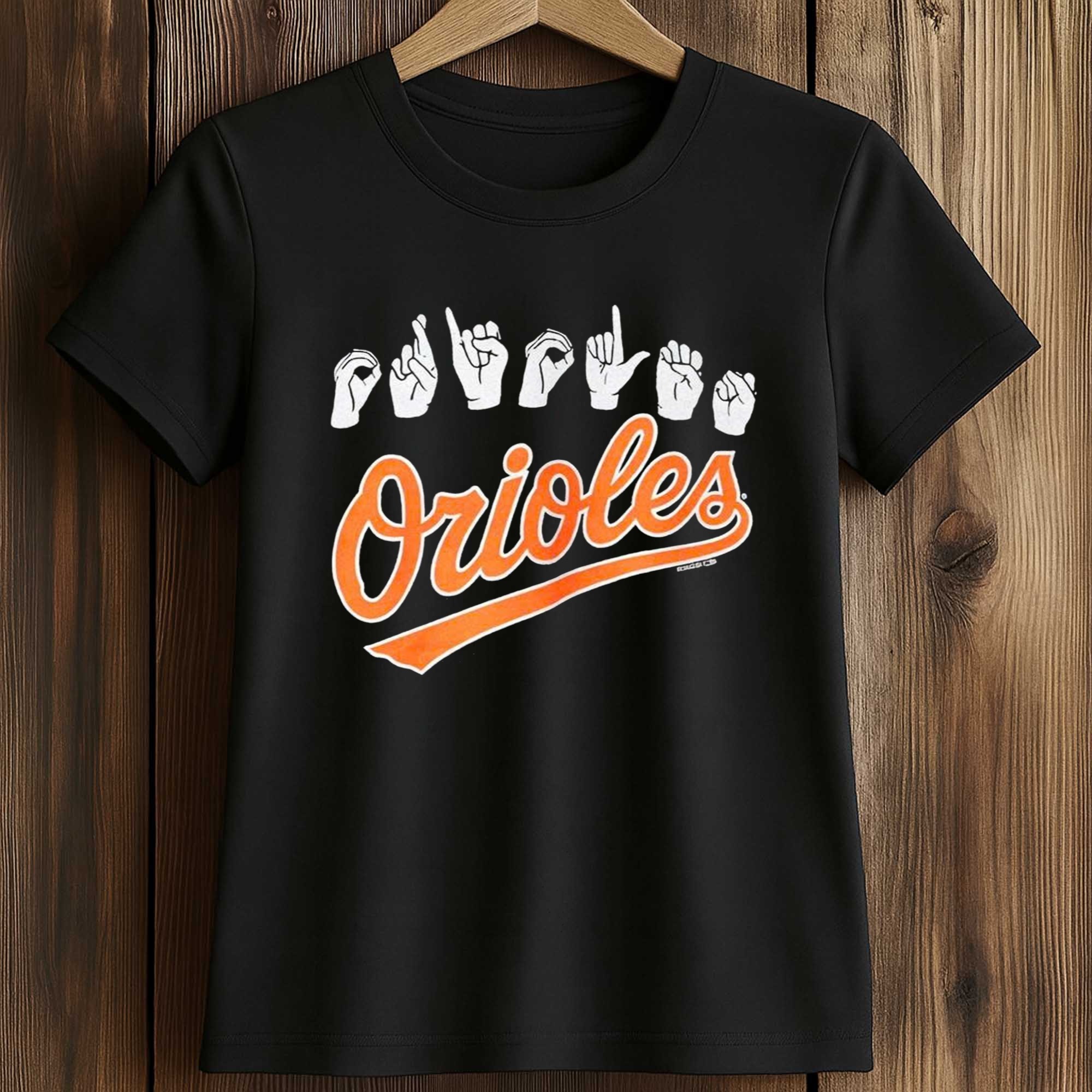 American Sign Language ASL Orioles Shirt 2 American Sign Language ASL Orioles Shirt (2)