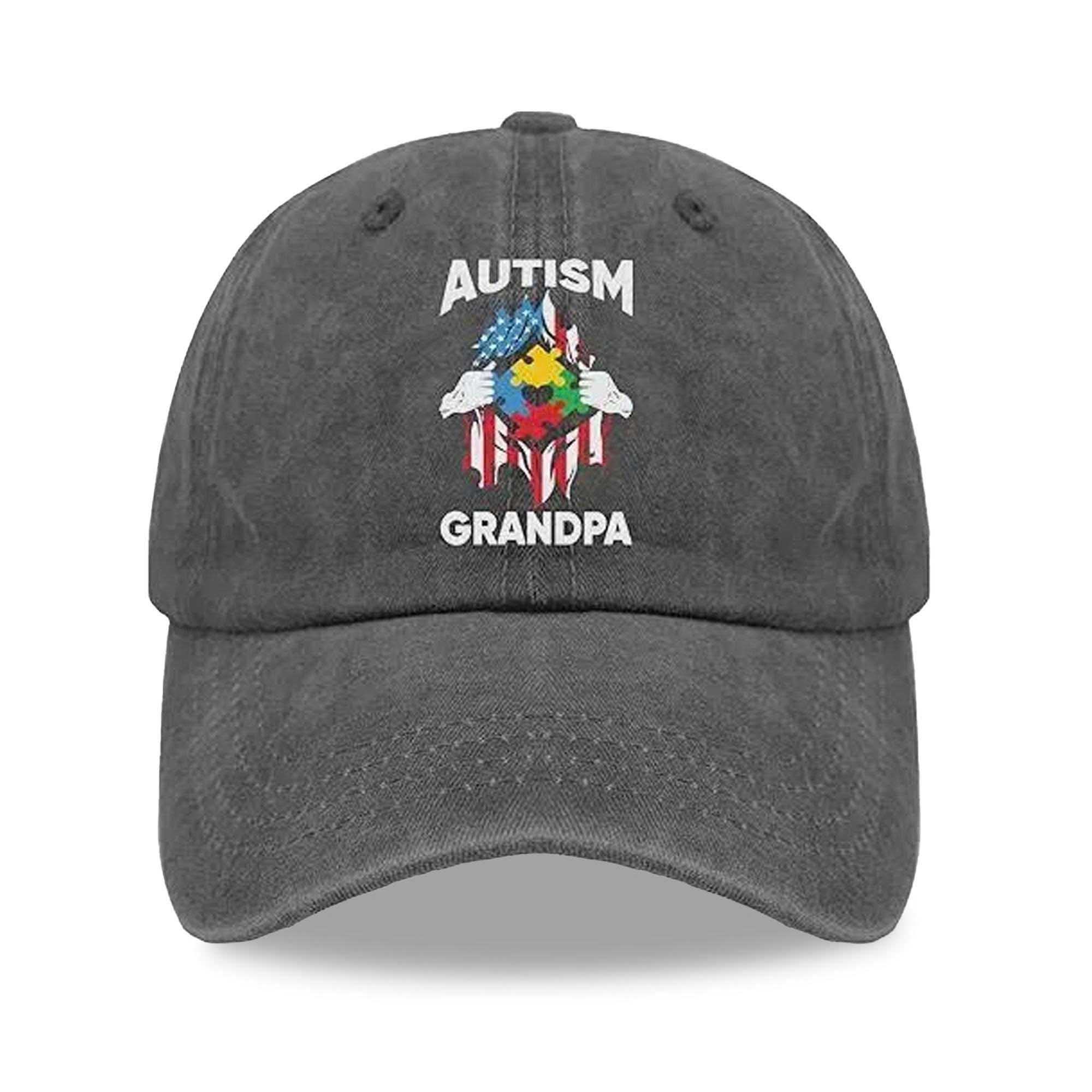 Autism Grandpa Hat Autism Grandpa Hat