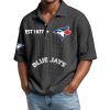 Blue Jays EST 1977 Waffle Polo Shirt 4