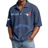 Blue Jays EST 1977 Waffle Polo Shirt 5