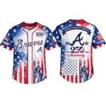 Braves Celebration USA 250 Anniversary 1776 2026 Jersey