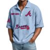 Braves EST 1871 Waffle Polo Shirt 5