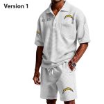 Chargers EST 1959 Waffle Shirt Set