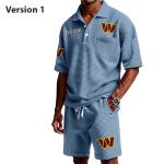Commanders EST 1932 Waffle Shirt Set