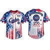 Cubs Celebration USA 250 Anniversary 1776 2026 Jersey 1