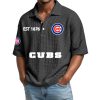 Cubs EST 1876 Waffle Polo Shirt 3