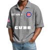 Cubs EST 1876 Waffle Polo Shirt 5