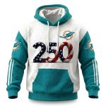 Dolphins America’s 250th Anniversary Waffle Hoodie