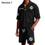 Dolphins EST 1965 Waffle Shirt Set