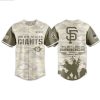 Giants Armed Forces Day Appreciation Night 2026 Jersey 1