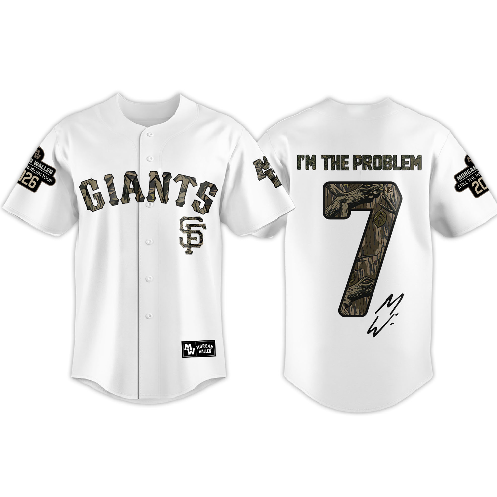 Giants Morgan Wallen Still Problem Tour 2026 Jersey Giants Morgan Wallen Still Problem Tour 2026 Jersey