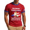 I'm From Puerto Rico I Don't Always Drink PIÑA Colada Shirt (2)