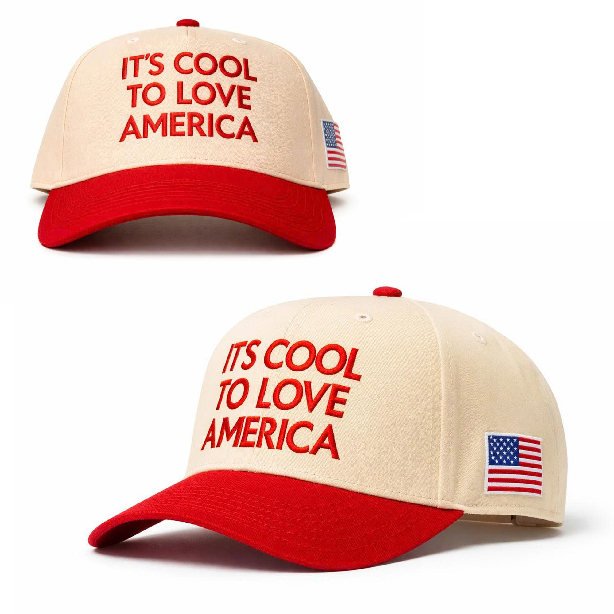 It's Cool To Love America Hat It's Cool To Love America Hat
