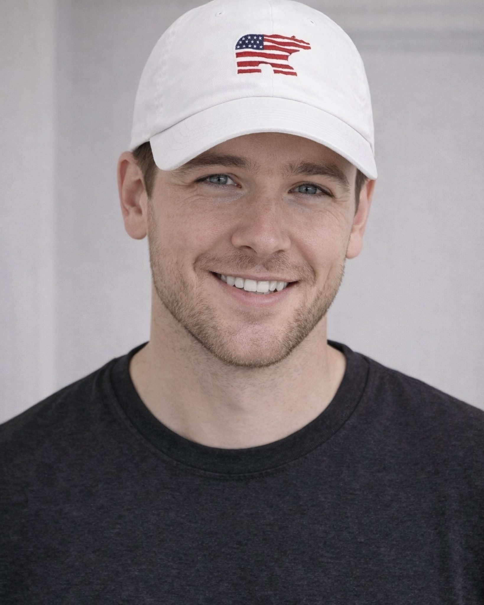 Jack Nicklaus American Flag Bear Hat Jack Nicklaus American Flag Bear Hat