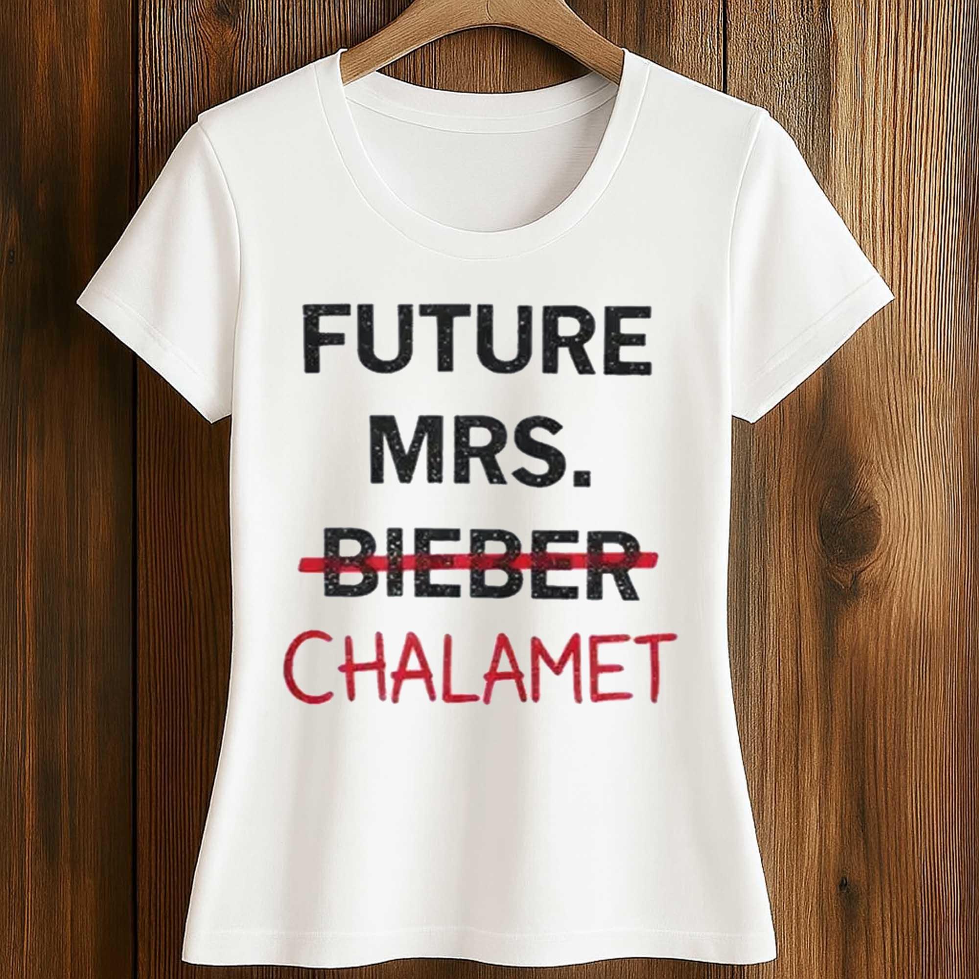 Kylie Future Mrs Bieber Chalamet Shirt 2 Kylie Future Mrs Bieber Chalamet Shirt (3)