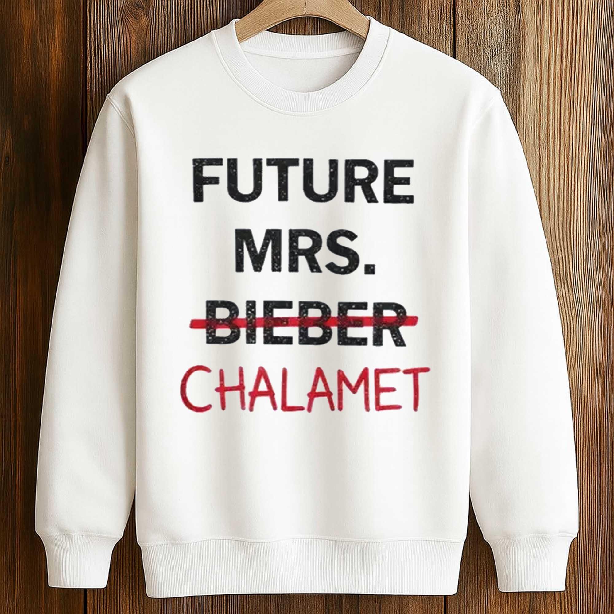 Kylie Future Mrs Bieber Chalamet Shirt 3 Kylie Future Mrs Bieber Chalamet Shirt (4)