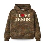 Lamar Jackson I Love Jesus Camo Hoodie