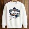 Logan Gilbert Mariners Baseball Pitcher Catches Ball Shirt (3)