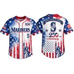Mariners Celebration USA 250 Anniversary 1776 2026 Jersey