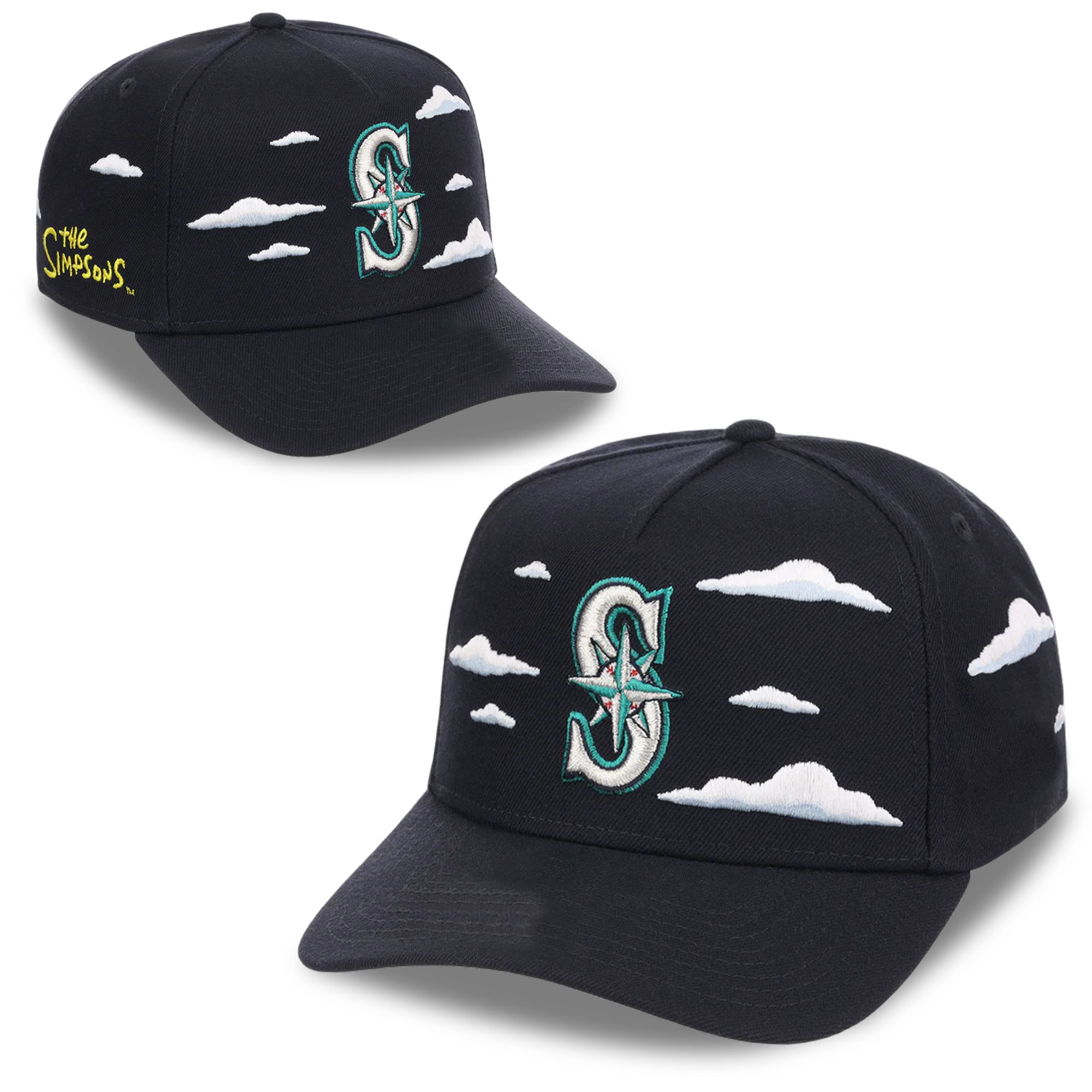 Mariners Simpsons Clouds 2026 Hat Mariners Simpsons Clouds 2026 Hat