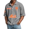 Mets EST 1962 Waffle Polo Shirt 5