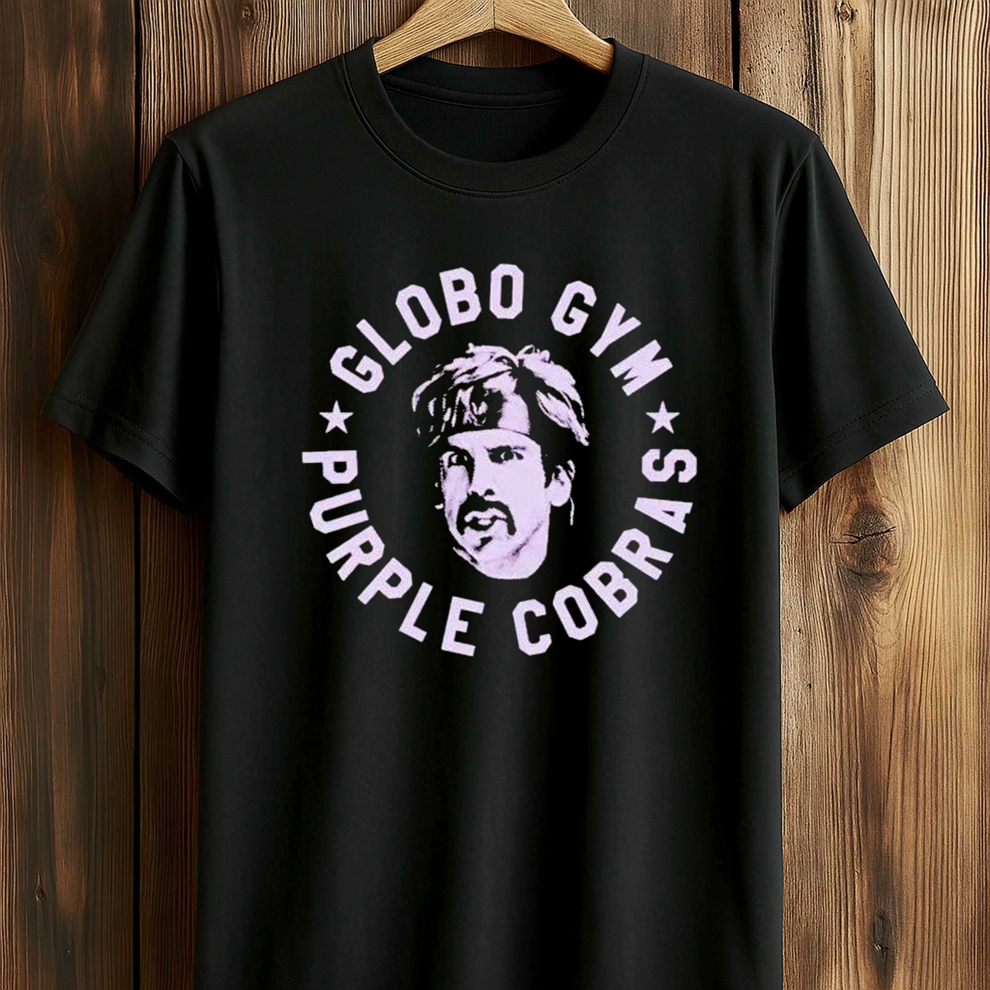 MrBeast Globo Gym Purple Cobras T-Shirt MrBeast Globo Gym Purple Cobras T-Shirt