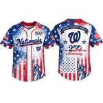 Nationals Celebration USA 250 Anniversary 1776 2026 Jersey
