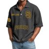 Padres EST 1969 Waffle Polo Shirt 4