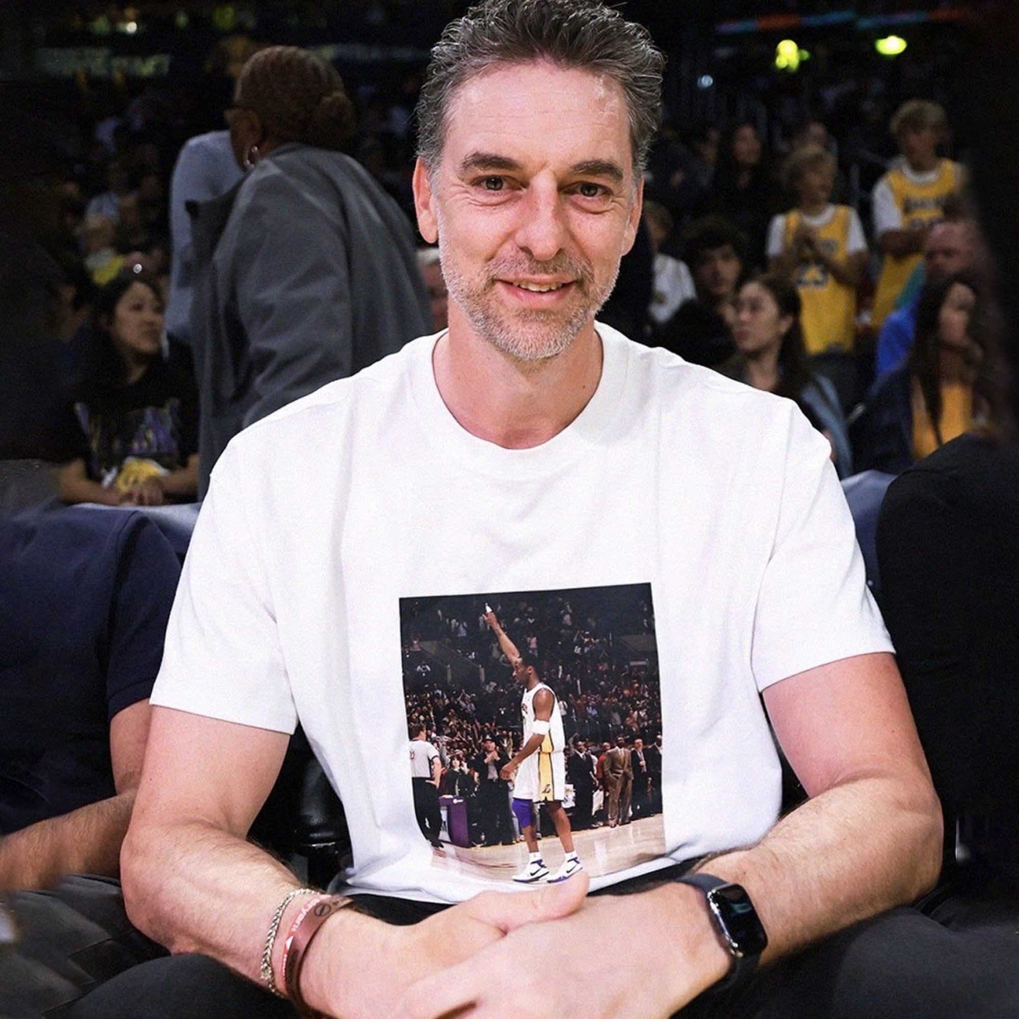 Pau Gasol Kobe Bryant 81 Point Game Shirt 