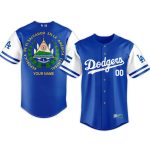 Personalized Dodgers Salvadoran Heritage Night 2026 Jersey