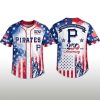 Pirates Celebration USA 250 Anniversary 1776 2026 Jersey 2