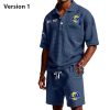 Rams EST 1937 Waffle Shirt Set 1