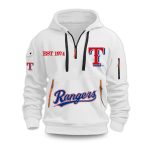 Rangers 2026 EST 1974 Quarter Zip Hoodie