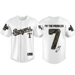 Rangers Morgan Wallen Still Problem Tour 2026 Jersey