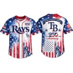 Rays Celebration USA 250 Anniversary 1776 2026 Jersey