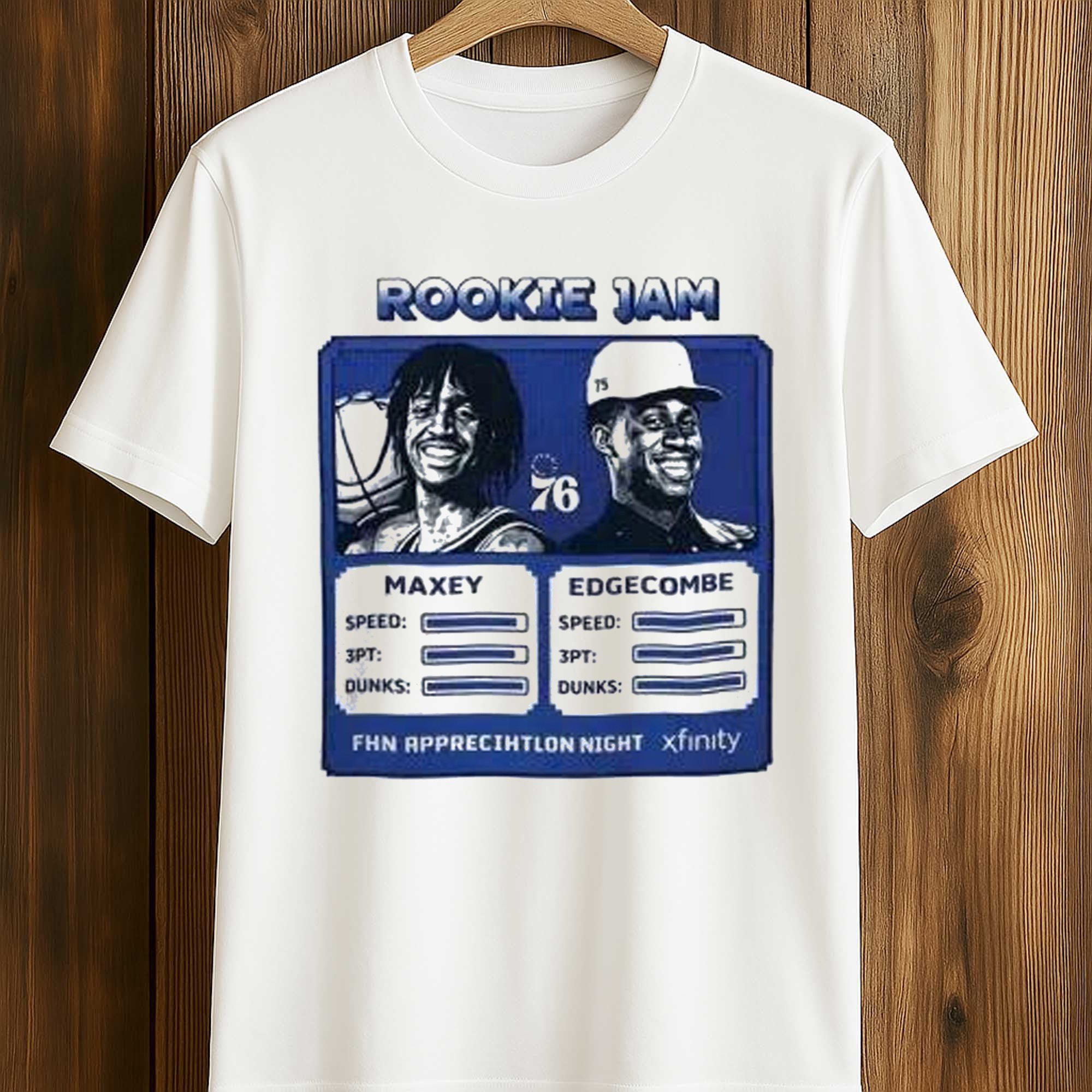 Rookie Jam Maxey And Edgecombe FHN Appreciation Night Shirt Rookie Jam Maxey And Edgecombe FHN Appreciation Night Shirt