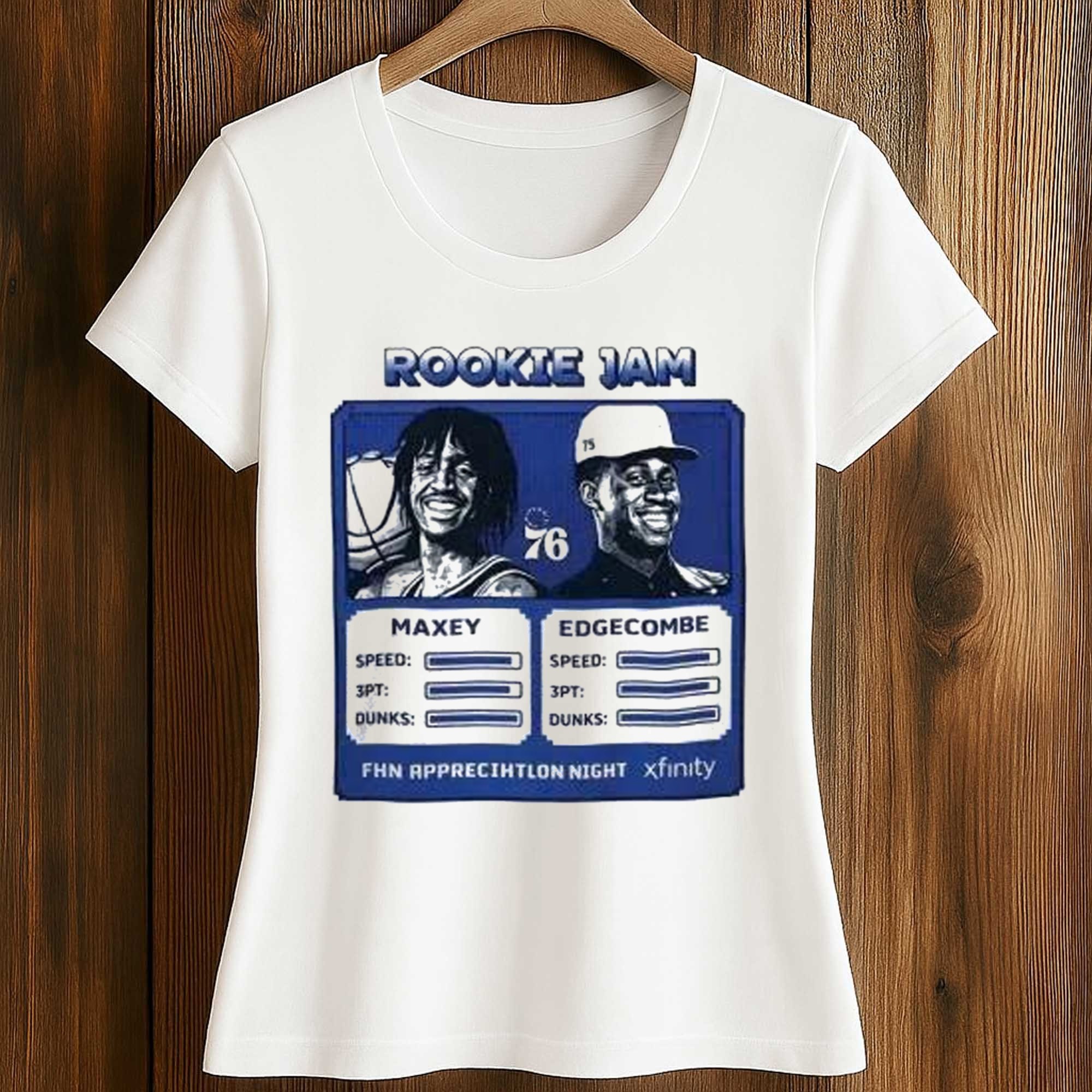 Rookie Jam Maxey And Edgecombe FHN Appreciation Night Shirt 2 Rookie Jam Maxey and Edgecombe FHN Appreciation Night Shirt (2)