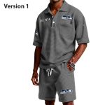 Seahawks EST 1974 Waffle Shirt Set