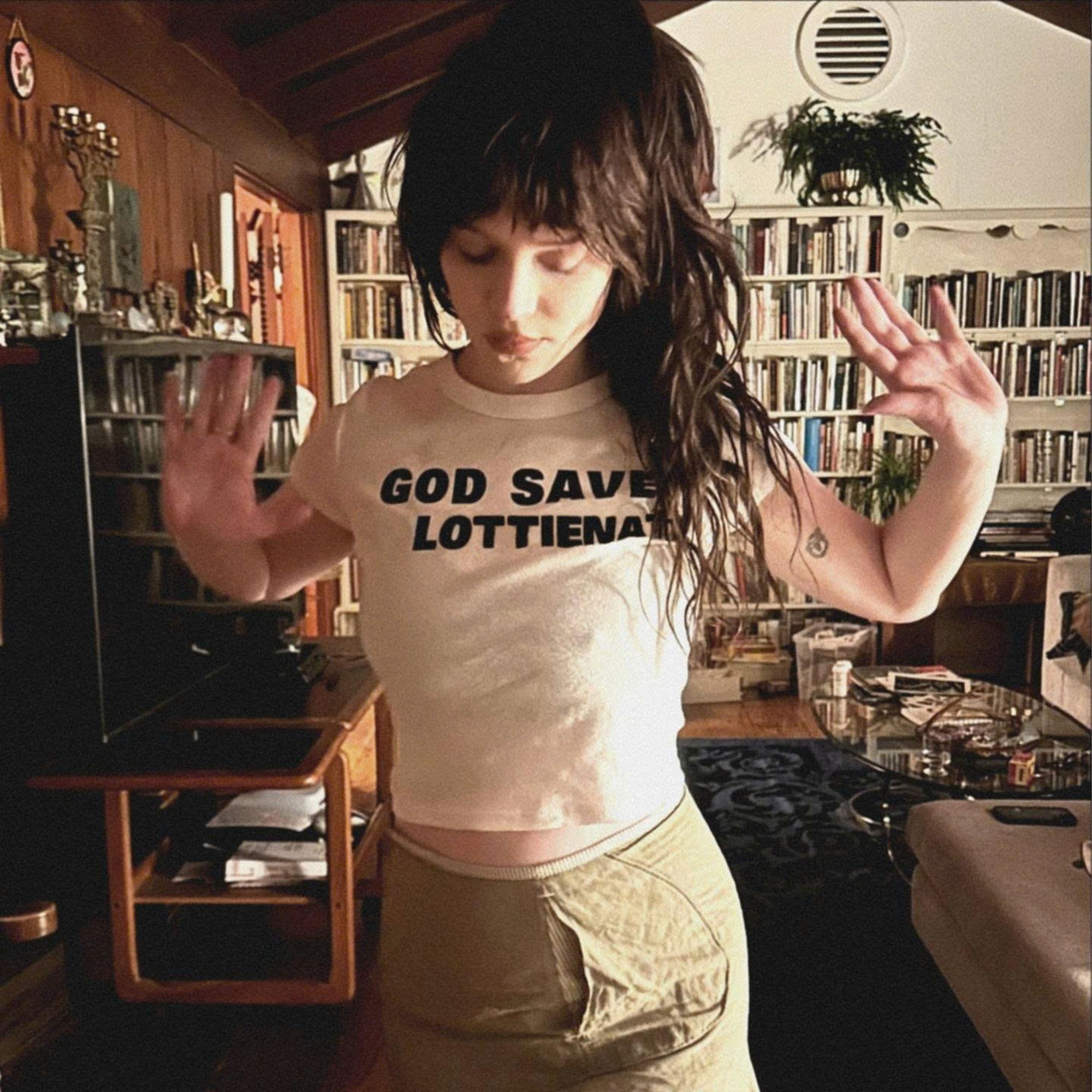 Sophie Thatcher God Save Lottienat Shirt 5 Sophie Thatcher God Save Lottienat Shirt (4)