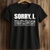Sorry I DGAF Guitar Chords Shirt (2)