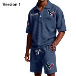 Texans EST 1999 Waffle Shirt Set