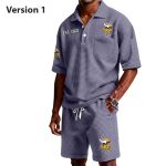 Vikings EST 1960 Waffle Shirt Set