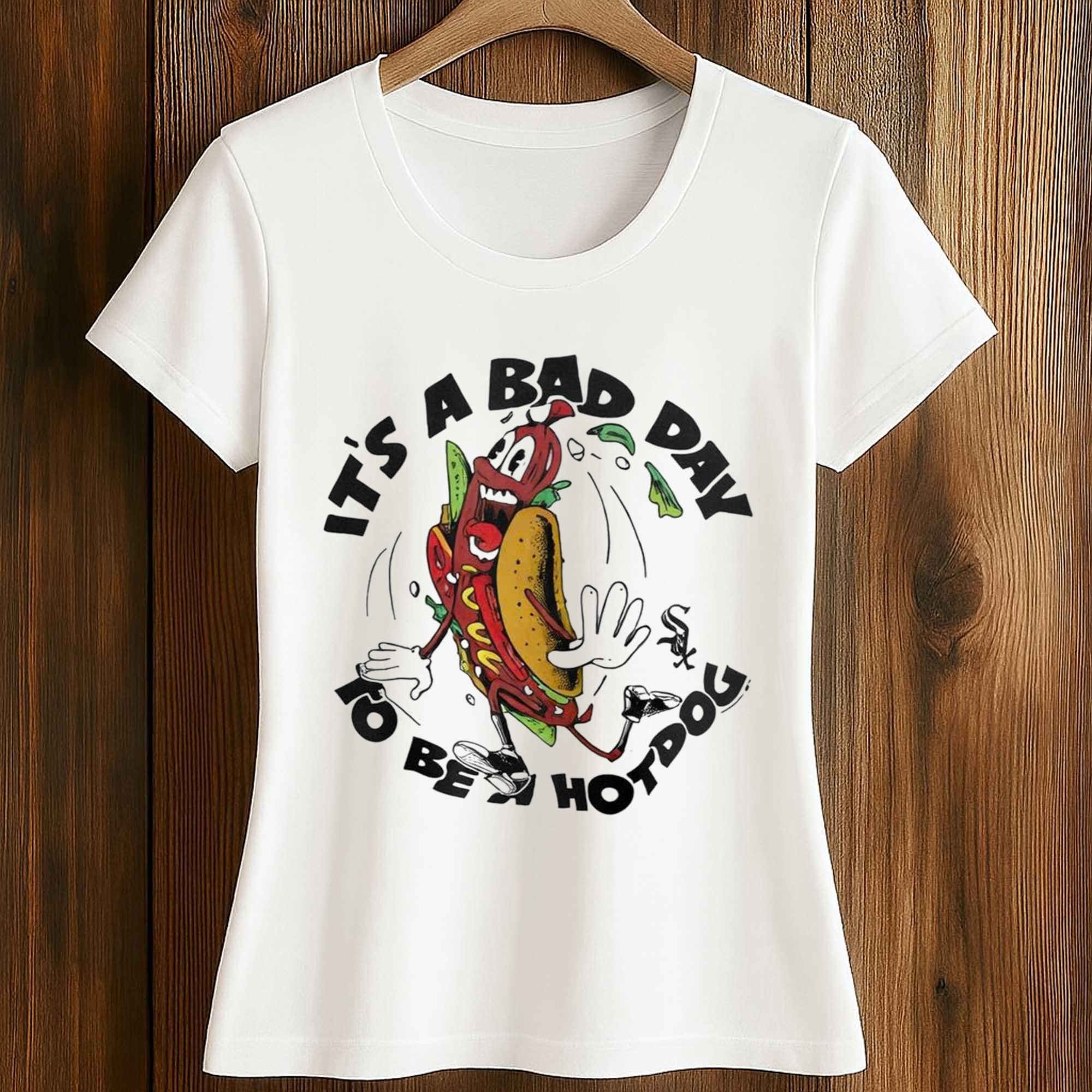 White Sox It's A Bad Day To Be A Hot Dog Shirt 2 White Sox It's A Bad Day To Be A Hot Dog Shirt (2)