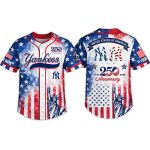 Yankees Celebration USA 250 Anniversary 1776 2026 Jersey
