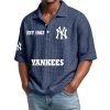 Yankees EST 1903 Waffle Polo Shirt 2