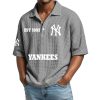 Yankees EST 1903 Waffle Polo Shirt 5