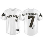 Yankees Morgan Wallen Still Problem Tour 2026 Jersey