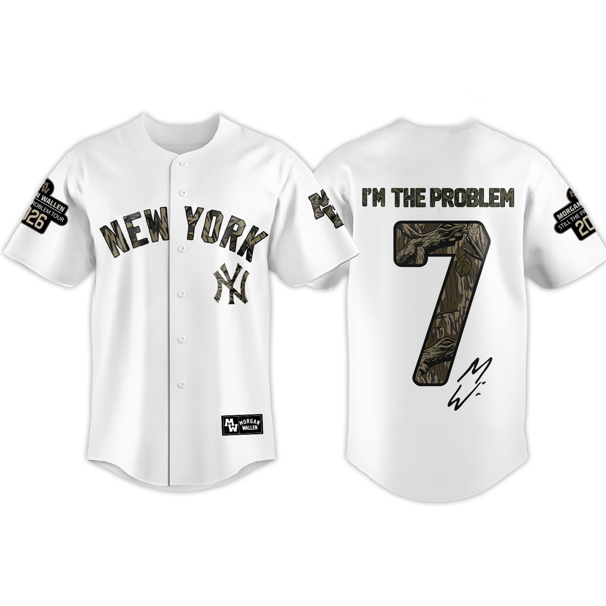Yankees Morgan Wallen Still Problem Tour 2026 Jersey Yankees Morgan Wallen Still Problem Tour 2026 Jersey